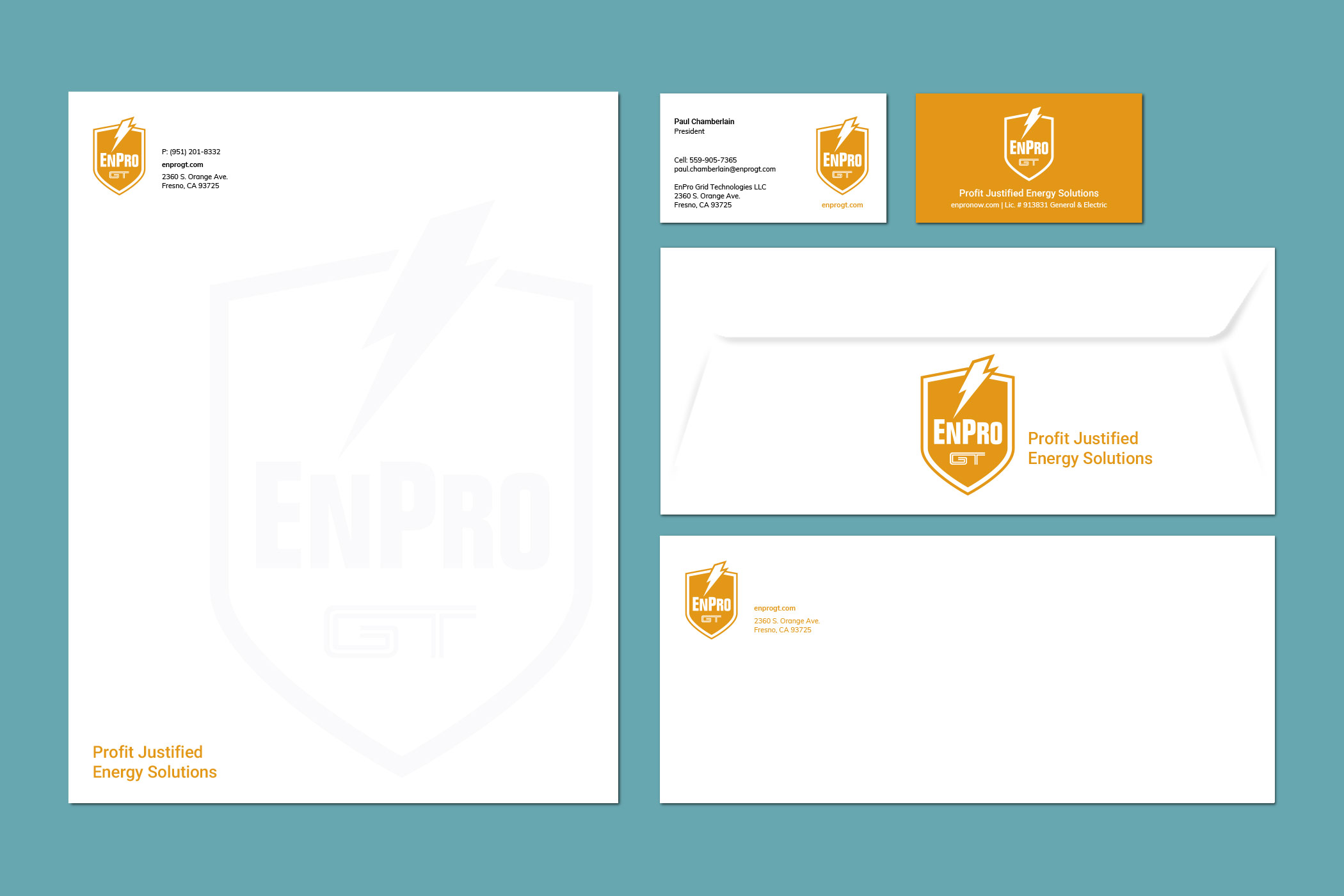 EnPro GT stationery